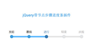 jquery响应式流程步骤进度条代码